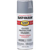 Rust-Oleum Stops Rust Smoke Gray Gloss 12 Oz. Anti-Rust Spray Paint 7786830