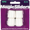 Magic Sliders 7-8 In. Hi-Tip Rubber Furniture Leg Tip,(4-Pack) 94399 229899