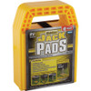 Camco Interlocking with Built-in Handle RV Stabilizer Jack Pads, (4-Pack) 44595 579056