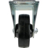 Shepherd Hardware 4 In. General-Duty Rubber Rigid Plate Caster 9484 206156