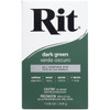 Rit Dark Green 1-1-8 Oz. Powder Dye 35 606138 Rit Dark Green 1-1-8 Oz. Powder Dye 35 606138