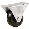 Shepherd Hardware 3 In. General-Duty Rubber Rigid Plate Caster 9483