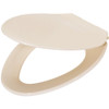 Home Impressions Elongated Closed Front Bone Plastic Toilet Seat 445496 445496
