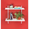 Knape & Vogt 10-1-2" White Bracket 182 WH 10.5 237523
