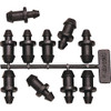 Raindrip 1-2, 0.710 In. Tube Barbed Hose Plug (50-Pack) 646050B 747393