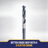 Irwin 17-32 In. Black Oxide Silver & Deming Drill Bit 91134 327805