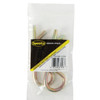 Koch 1-4 In. x 4 In. Yellow Zinc Dichromate-Plated Hitch Pin (2-Pack) 4022613 744653