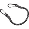 Erickson 1 In. x 24 In. Industrial Bungee Cord with Carabiner Hooks, Black 07038