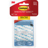 Command Clear Mini Hooks, Clear, 18 Hooks, 32 Strips 17006CLR-18ES 241072