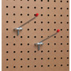 6 In. Medium Duty Safety Tip Straight Pegboard Hook (2-Count) 216127 216127