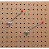 8 In. Medium Duty Safety Tip Straight Pegboard Hook (2-Count) 216135 216135