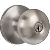 Steel Pro Brushed Nickel Entry Door Knob TFX200B