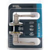 Steel Pro Brushed Nickel Scroll Privacy Door Lever L6X201B 208830