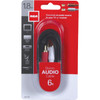 RCA 6 Ft. Black Stereo Audio Cable AH19R