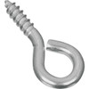 National Hardware #110 Zinc Medium Screw Eye (8-Count) N118-893