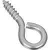 National Hardware #110 Zinc Medium Screw Eye (8-Count) N118-893
