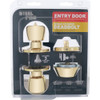 Steel Pro Polished Brass Deadbolt and Door Knob Combo BR7B91B 239100