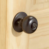 Steel Pro Oil Rubbed Bronze Bed & Bath Door Knob TFX710B 223131