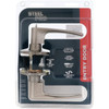 Steel Pro Brushed Nickel Entry Door Lever LHX200B 230030