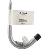 Wall Mount Rust-Resistant  Storage Bulk J-Hook YF-2034 Pack of 25 240787