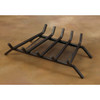 Home Impressions 24 In. Steel Fireplace Grate with Ember Screen FG-1014 437778