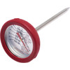 GrillPro Analog 8 In. Stainless Steel Thermometer with Bezel 11391