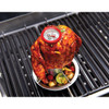 GrillPro Analog 8 In. Stainless Steel Thermometer with Bezel 11391 800097