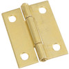 National Hardware 2 In. Brass Tight-Pin Narrow Hinge (2 Count) N146-175