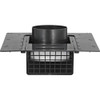 Lambro 4 In. Black ABS Plastic Exhaust Roof Vent 354R 264628