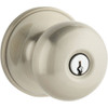 Dexter Satin Nickel Entry Door Knob  J54VSTR619 237264