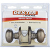Dexter Satin Nickel Entry Door Knob  J54VSTR619 237264