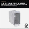 Southwire 1-Gang Steel Switch Wall Box G603-UPC 507696