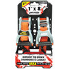 Erickson 1 In. x 8 Ft. Ratchet Tie-Down with Web Clamp (2-Pack) 500 lb. 31351 581828