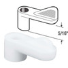 Prime-Line 5/16 In. White Swivel Plastic Screen Clips with Screws (12 Count)