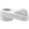 Prime-Line 1-16 In. White Swivel Plastic Screen Clips with Screws (12 Count) PL7909 263048