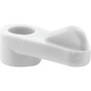 Prime-Line 1-16 In. White Swivel Plastic Screen Clips with Screws (12 Count) PL7909 263048