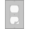 M-D Building Products White Outlet Sealers for Standard & GFCI Outlets, (6-Pack) 87916 264911