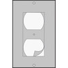 M-D Building Products White Outlet Sealers for Standard & GFCI Outlets, (6-Pack) 87916 264911