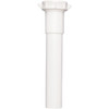 Keeney 1-1/2 In. x 6 In. White Plastic Extension Tube