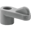 Prime-Line 5-16 In. Gray Swivel Plastic Screen Clips with Screws (12 Count) PL7741 262593