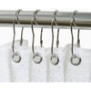 Zenith Zenna Home Chrome Plain Shower Curtain Hook (12 Count) 90SS 618438