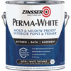 Zinsser Perma-White White-Tintable Satin Gallon Mildew Paint 2711