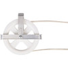 Household Essentials 5 In. Poly Wheel-Aluminum Strap Clothesline Pulley HH250 639516