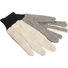 Do it Men's Large PVC Grip Cotton Canvas Work Glove 708461 708461
