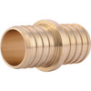 SharkBite Lead-Free Insert 1 In. Barb x 1 In. Barb Brass PEX Coupling UC020LFA