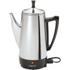 Presto 2 To 12 Cup Stainless Steel Electric Coffee Percolator 02811