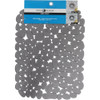 iDesign Pebblz 12 In. x 15.5 In. Graphite Sink Mat 60663 626848