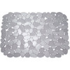 iDesign Pebblz 12 In. x 15.5 In. Graphite Sink Mat 60663