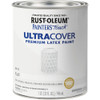 Rust-Oleum Painter's Touch 2X Ultra Cover Premium Latex Paint, Flat White, 1 Qt. 1990502 795876