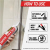 Loctite Polyseamseal 10 Oz. White Kitchen & Bath Caulk 2154739 790703